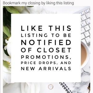 LIKE This Listing To Be Notified By Promotions